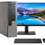 Complete desktop-pc met 22 inch display, Intel Core i5, 8 GB RAM, 240 GB SSD, Windows 11 Pro, wifi, toetsenbord en muis, gereviseerd Amazon