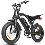 ESKUTE V202 Elektrische Fatbike voor Volwassenen, 20×4.0 All Terrain E-Bike met 48V 20,8Ah Afneembare Accu, 65Nm Motor, Volledige Vering, NFC en 7 Versnellingen