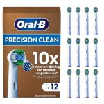 Oral-B Pro Precision Clean Opzetborstels, Set Van 12, Past In Brievenbus