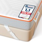 MULISOFT Mattress Topper 180x200 cm H3/H4, 7.5 cm Gel Memory Foam