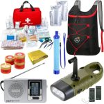 Twenty4seven® Ultieme Noodpakket voor Thuis - Survival Kit & Overlevingspakket - Oorlog, Stroomuitval & Rampen - Inc. Noodradio, Waterfilter, Nooddeken, Noodverlichting Etc.