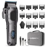 VGRPRO Tondeuse Mannen Draadloze, Clipper Barber Kit voor Thuis & Kapper