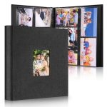DazSpirit Fotoalbums 15 x 10 cm 600 foto's instappen, aanpasbare linnen omslag 10 x 15 fotoalbum, grote capaciteit, insteekvakken, ideaal voor bruiloftsalbums, familiefotoboeken en reisherinneringen
