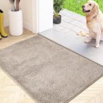 FCSDETAIL Vuilvanger Voetmat, Antislip Machine Wasbare Voetmat, Deurmat met Waterabsorberende en Zachte Microvezels voor Hond, Entree, Deur en Gang