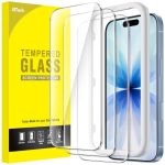 JETech Screen Protector voor iPhone 17, 3 Stuks