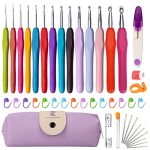 RealPlus Haaknaald Set (3-Paars [47-delig])