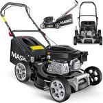 MASKO® Benzinegrasmaaier 3-in-1, maaibreedte 42 cm, 7-voudige maaihoogteverstelling, 4-takt OHV-motor, 3,4 pk, opvangmand van 50 liter