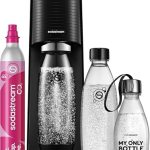 Beste SodaStream Sodastream - Terra Bruiswatermachine, 60L CO₂, 2x1L Fles+1x0,5L Fles, Zwart