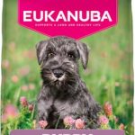 Eukanuba Puppyvoer met verse kip voor kleine rassen, premium droogvoer voor junior honden, 3 kg