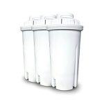 CASO Vervangend waterfilter (set van 3) - voor warmwaterdispenser, verbetering van de waterkwaliteit, vermindering van kalk, chloor en schadelijke stoffen, 5-laags filtratieprincipe