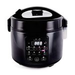 Beste rijstkoker zonder PFAS Yum Asia Kumo YumCarb rijstkoker met keramische schaal en geavanceerde Fuzzy-logica, (5,5 kopjes, 1 liter), 5 rijstkookfuncties, 3 multikookfuncties, 220-240V EU