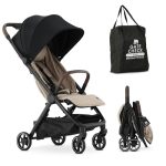 Deryan Air Travel Buggy - licht, compact, handbagage, opvouwbaar, met één hand, ligfunctie, basismand - 6 maanden tot 4 jaar