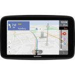 TomTom GO Camper Tour-navigatiesysteem voor campers en caravans, met 6-inch scherm, camper- en caravan-POI's, updates via Wi-Fi, TomTom Traffic, waarschuwingen voor flitsers en kaarten van Europa