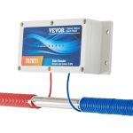 VEVOR Elektronisch waterontkalkersysteem, zoutvrije ontkalker voor het hele huis, hardwaterconditioner om kalkopbouw te verminderen, voor alle soorten sanitairbuizen, duurzaam voor meer dan 6 jaar