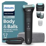 Beste bodygroomer Philips Bodygroomer 7000 Series – Trimmer voor Heren, 2D Triple Protect Scheerkop voor de Intieme Zone, Verwisselbare Opzetstukken, 100% Geschikt onder de Douche, 120 min Gebruikstijd, BG7480/15