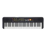 Yamaha PSR-F52 portable keyboard, in zwart - Compact digitaal keyboard voor beginners met 61 toetsen, 144 voices en 158 begeleidingen,920 mm × 266 mm × 73 mm