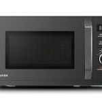 Beste combi oven Toshiba MW3-AG20PE(BK) magnetron met grill, 20 liter, 3-in-1 magnetron, chef-ontdooiing, magnetron, grill, combi, 5 standen, 8 automatische programma's, eenvoudige reiniging, zwart
