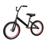 Loopfiets Volwassenen Tieners Geen pedaal met 18 inch wielen Sport Trick Trainingsfiets voor beginners, lange mensen en grote kinderen, belasting 90 kg