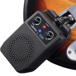 LEKATO Draagbare mini-versterker, 5 W, oplaadbare elektrische gitaarversterker met Bluetooth en geïntegreerde multi-effecten
