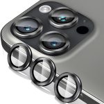Beste bescherming iPhone Giftorld Bescherming van de cameralens, ontworpen voor iPhone 14 Pro/14 Pro Max, luchtvaartaluminium 3D-ring, 9H gehard glas, 360 graden bescherming, HD-helderheid, 4 niveaus uniek design, volledige