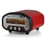Ariete 3901 Da Gennaro pizzaoven, 2200 W, temperatuur 430 °C, 2 minuten kooktijd, vuurvaste steen, rood