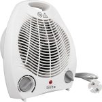 Beste elektrische kachel slaapkamer Güde 85175 GH 2000 Ventilatorkachel (2000 W verwarmingsvermogen, 2 standen (1000/2000 W), ventilatorfunctie, blaasvermogen 75 m³/h, traploze thermostaat, oververhittings- en kantelbeveiliging,