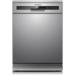 Heinner Vaatwasser 60 cm Vrijstaand Wit – 14 Couverts, 7 Programma's, Energieklasse D, LED Display, AquaStop & Kinderslot, Verstelbare Bovenmand – 5 Jaar Garantie
