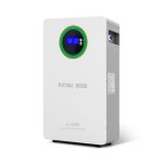 Beste thuisbatterij met stekker DATOUBOSS LiFePO4 accu 48 V, 100 Ah, 5,12 kWh, 8000+ cycli, lithium-opslagbatterij met BMS, wandmontage, RS485/CAN, parallel uitbreidbaar, voor PV-installatie, off-grid, huis en camper
