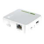 TP-Link AC750 Mini Pocket Wifi-router, 1 Ethernet-poort, 1 USB-poort, ondersteuning voor USB 3G / 4G-modem, Multi-mode: Router, Hotspot, Repeater, Client, AP en WISP (TL-WR902AC)