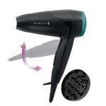 Remington Föhn On The Go (Reishaardroger, 2000 Watt, Inklapbaar, Geschikt Voor Op Reis, Compact Formaat) Hair Dryer D1500