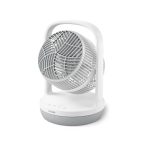 Philips Tafelventilator Serie 2000. Krachtig & Ultrastil met SilentWings-Technologie. 23 dB. Luchtcirculatie. Verstelbare Hoek 180°. 12-uurs timer. Voor Slaapkamer, Huis en Kantoor. Wit (CX2050/00)