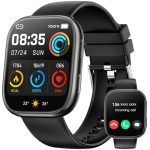 Smartwatches voor Dames Heren, 1,83''HD Smartwatch met Hartslag/SpO2/Slaapmonitor, 2026 Fitnesshorloge met Bluetooth/Bellen, 120 Sportmodi Activity Tracker, Smartwatch voor Android iOS, Waterdicht