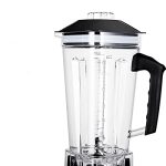 Beste professionele blender Professionele blender, 2200 W, huishoudelijke en commerciële krachtige mixer voor shakes en smoothies met 2 liter BPA-vrije Tritankruk, timer (BPA-vrije Tritanbak)