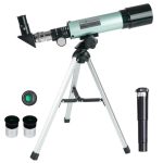 Beste telescoop voor kinderen Misilmp Astronomische telescoop voor kinderen Zoom 360/50 mm 90X HD monoculaire ruimtetelescoop voor buiten draagbare refractor scope met statief voor kinderen / volwassenen / beginners