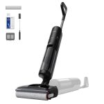 DREAME H12 Pro FlexReach natte en droge stofzuiger, 180° plat bereik, in 5 minuten droog, zuigkracht van 18 kPa, heet water van 90 °C, reiniging langs twee randen, reinigingstijd van 50 minuten