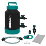 VONROC waterontharder draagbaar voor kalkvrije reiniging - waterontharder voor ontkalking - 1000 liter per cyclus - NIEUW