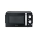 Beste solo magnetron Severin Magnetron Solo, voor ontdooien en verwarmen, magnetron met draaiplateau voor gelijkmatige warmteverdeling, 17 l, zwart/roestvrij staal, MW 7886