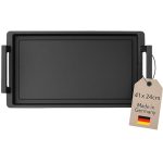 Favoriete pan - teppanyaki met zijgrepen 41 x 24 cm voor alle warmtebronnen en oven