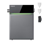 Beste plug in thuisbatterij Sunpura S4800 Plug in Thuisbatterij 4,8 kWh (uitbreidbaar tot 14,4 kWh) – AC/DC koppeling, nul-teruglevering, dynamische tarieven, 3-fase parallel, IP65 & VDE (4,8 kWh)