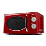 Girmi FM21 combi-magnetron, vintage design, 20 liter, 700 + 800 W, rood