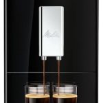 Melitta Caffeo Solo E950-201 slanke volautomatische koffiemachine met voorzetfunctie | 15 bar | LED-display | in hoogte verstelbare koffietuit | verwijderbare zetgroep | zwart