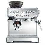 Sage - The Barista Express - Espressomachine met Handmatige Melkopschuimer en Koffiemolen - Automatisch Malen, Instelbaar Melkschuim - Geborsteld Roestvrij Staal, Melkkan met Temperatuurregeling