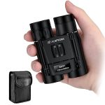 Beste compacte verrekijker Flintronic 8 x 21 HD Telescoop Mini Verrekijker Waterdicht Draagbaar, Opvouwbaar Compact Zakformaat Klein en Lichtgewicht voor Volwassenen Kinderen Jagen, Sightseeing, Vogels kijken, Wandelen, Camping