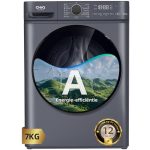 CHiQ CW07123863AX - Wasmachine - 7 KG - Space Pro - 16 programma's - AI Smart - Stoomwassen & Quick Wash - 12 jaar garantie op motor - A